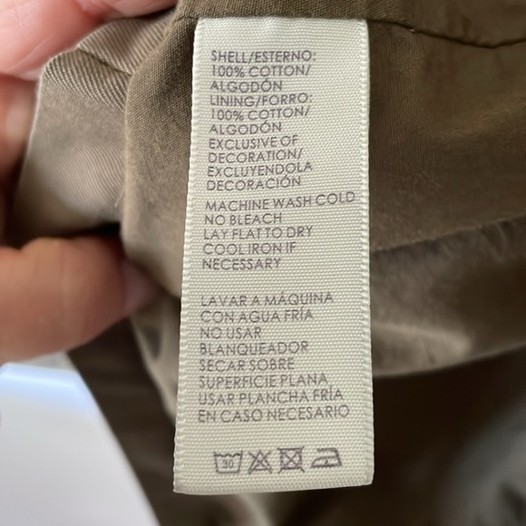 Rebecca minkoff military style jacket with floral embroidery size xs - Picture 6 of 7